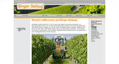 Desktop Screenshot of binger-seilzug.de